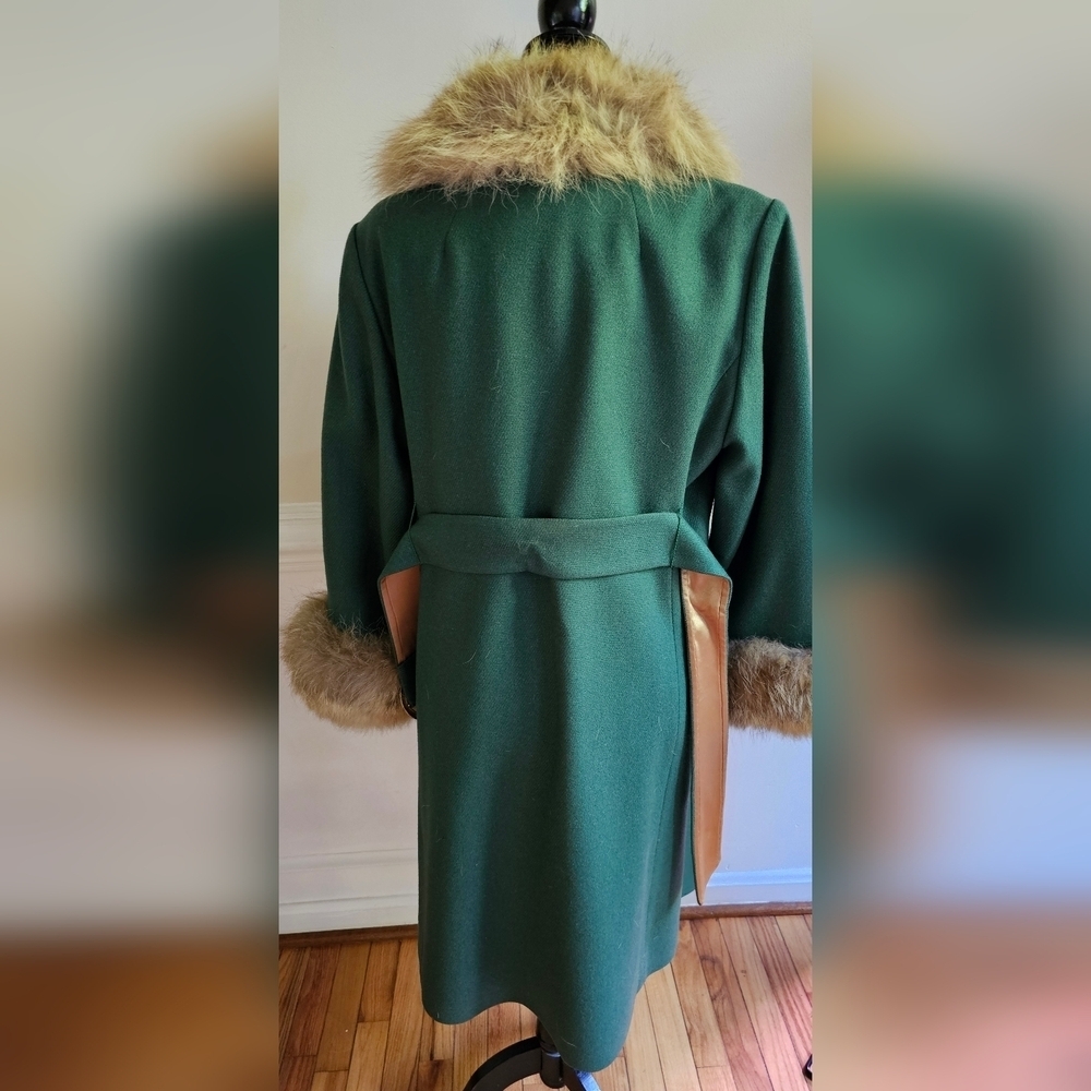 Vintage 1970s GORGEOUS Shagmoor Strawbridge & Clothier Coat - Picture 14 of 16